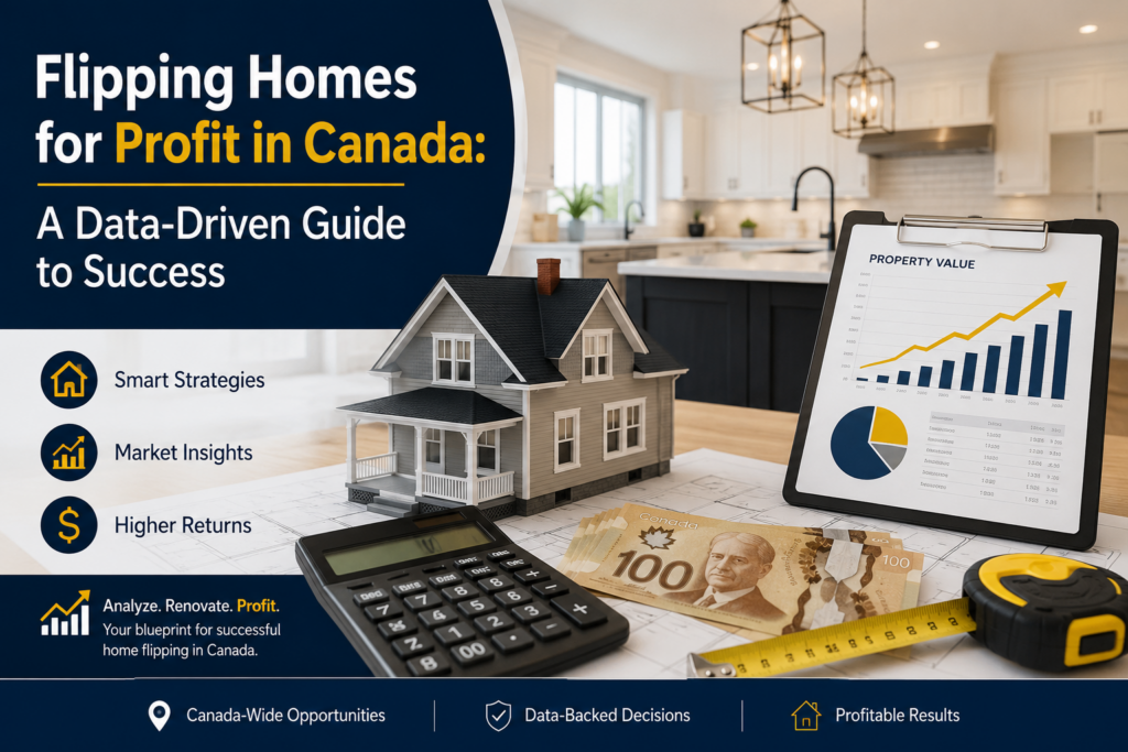 Flipping Homes for Profit in Canada: A Data-Driven Guide to Success 1 Flipping Homes for Profit in Canada