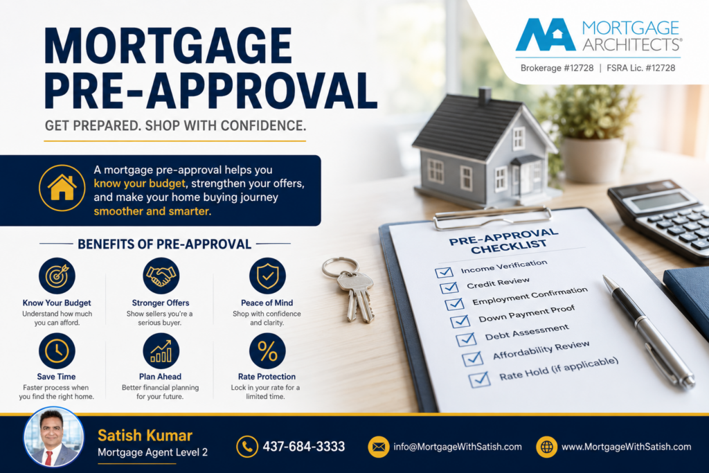 Mortgage Pre-Approval: The Ultimate Ontario Home Buyer's Guide 2 Mortgage pre-approval checklist showing required documents and preparation steps for Ontario home buyers.
