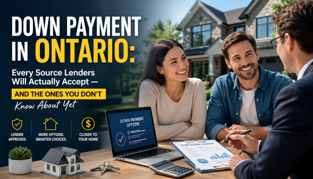 Down Payment in Ontario 1 Down Payment in Ontario