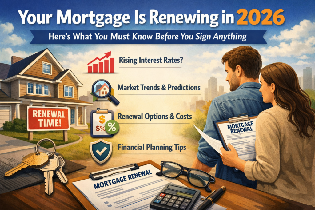 Mortgage Renewal in Canada: What to Expect in 2026 1 Your Mortgage Is Renewing in 2026